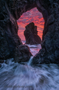 362 Sunset at Finger Arch 6x9